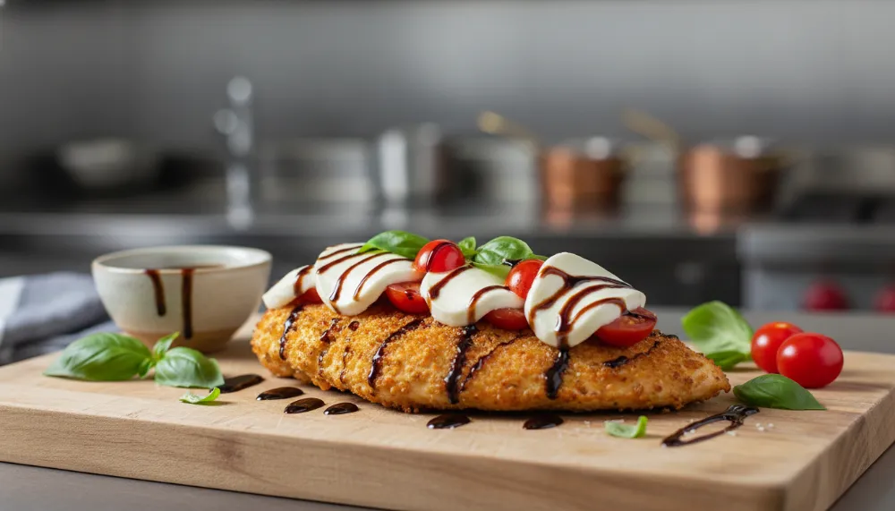 Air Fryer Caprese Chicken 0