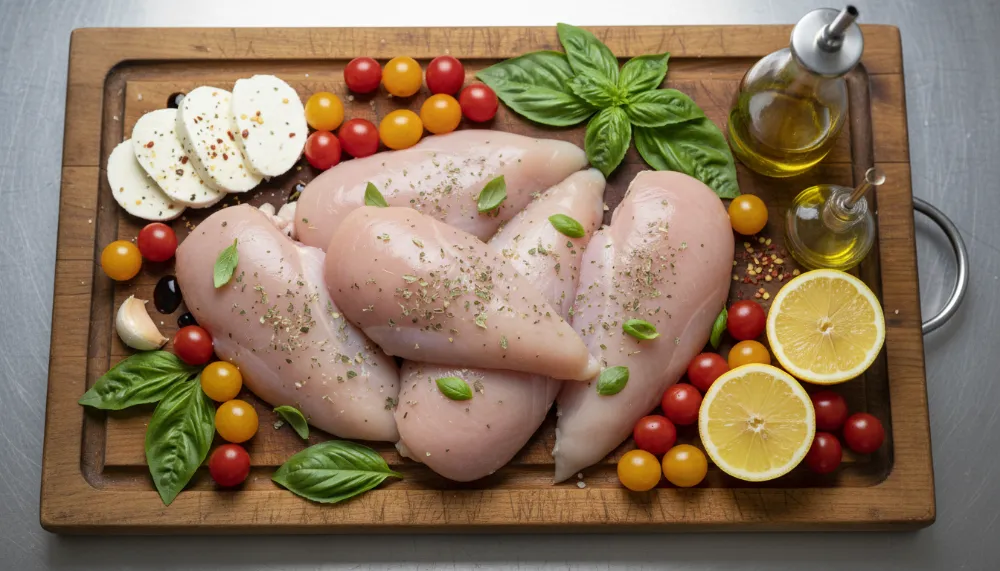 Air Fryer Caprese Chicken 1 1