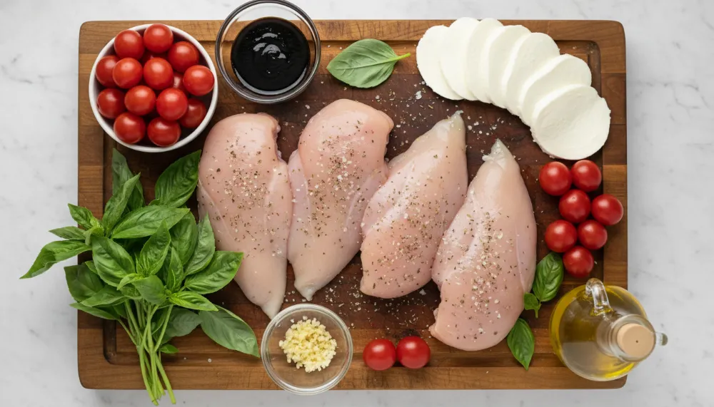 Air Fryer Caprese Chicken 1