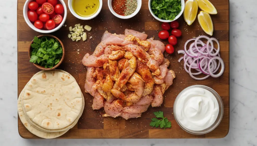 Air Fryer Chicken Shawarma 1