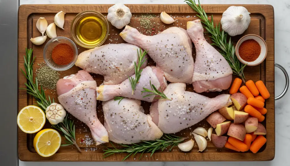 Air Fryer Garlic Rosemary Chicken 1