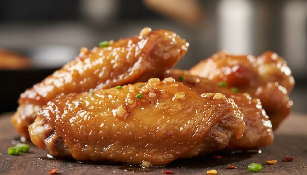Air Fryer Honey Garlic Chicken Wings 2