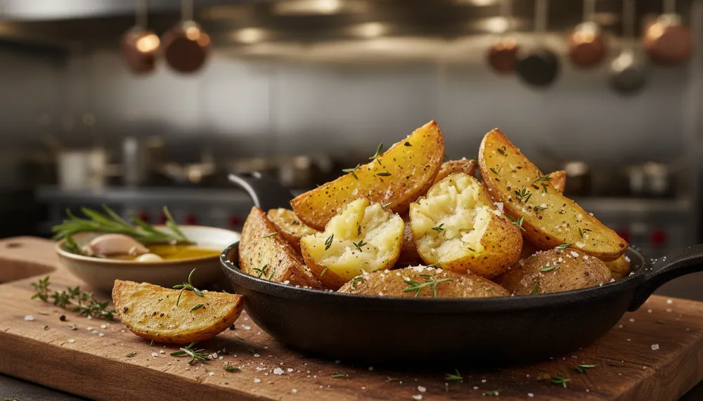 Home 4 Air Fryer Roasted Potatoes — Crispy Outside Fluffy Inside 0