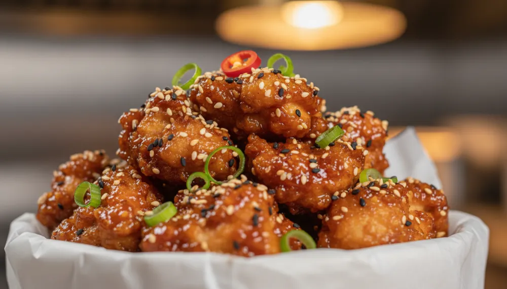 Air Fryer Sesame Chicken — Chinese Takeout at Home 2