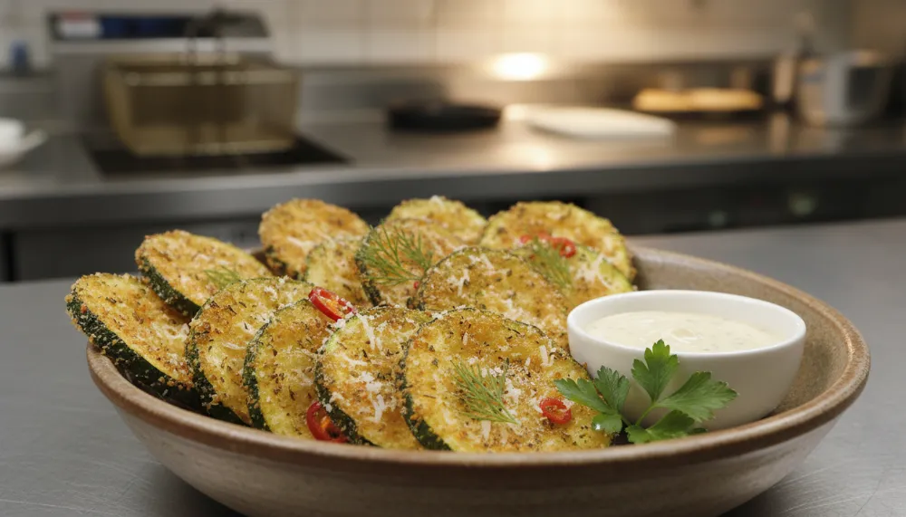 Home 2 Air Fryer Zucchini Chips 0