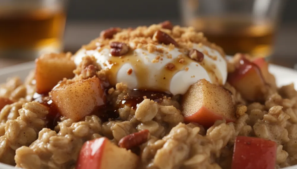 Apple Pie Overnight Oats 2