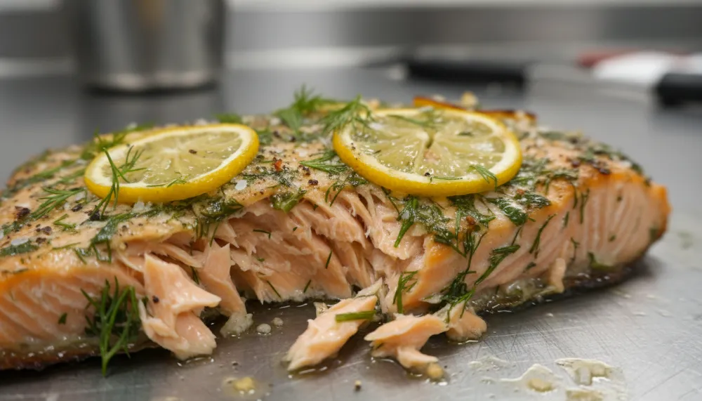 Baked Lemon Herb Salmon 2