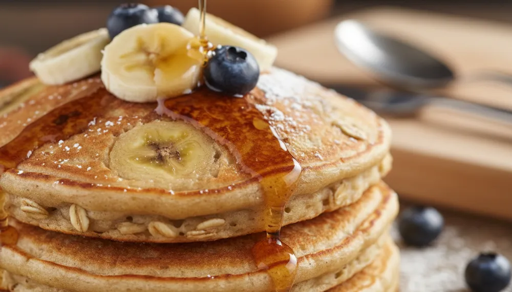 Banana Oat Pancakes Gluten Free 2