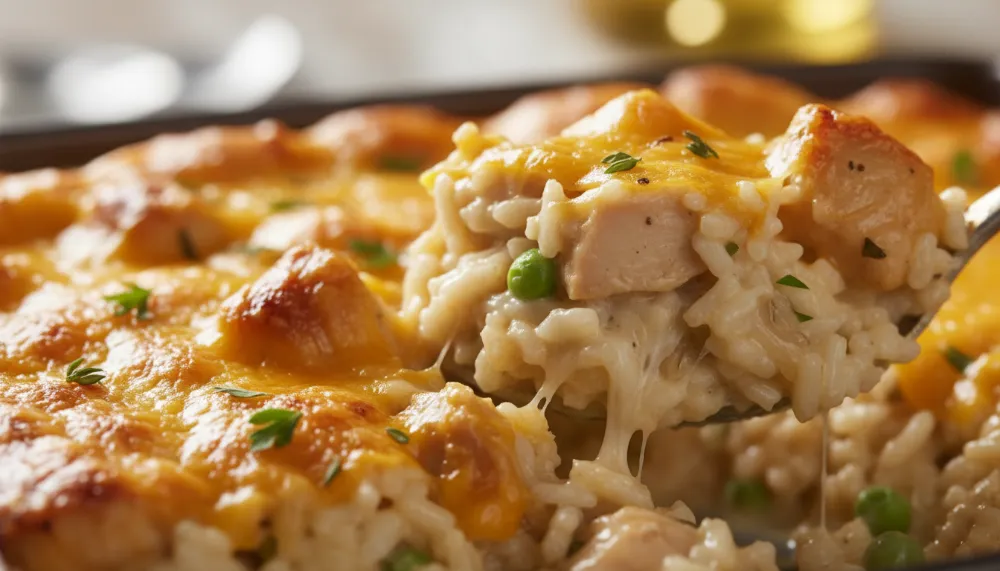 Budget Chicken and Rice Casserole 2