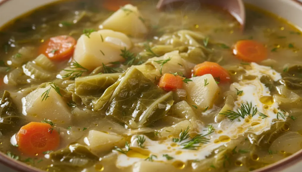 Cabbage and Potato Soup 2