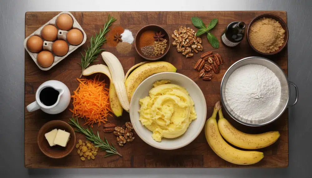 Carrot Cake Banana Bread 1