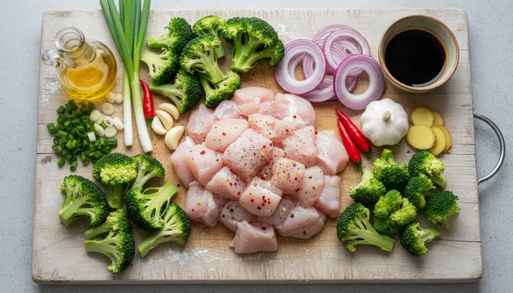 Chicken and Broccoli 1