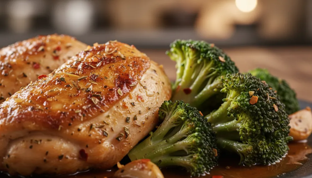 Chicken and Broccoli 2