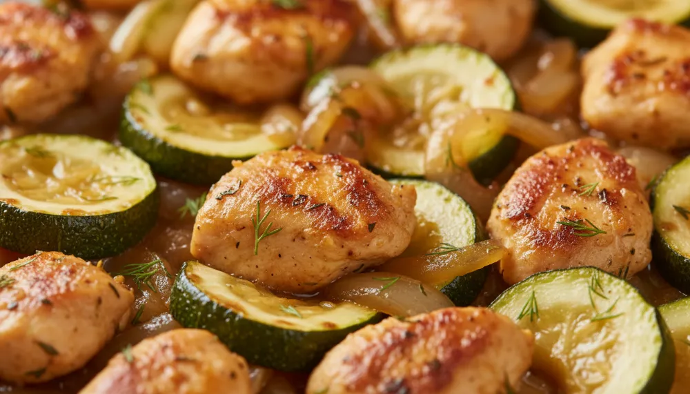 Chicken and Zucchini Skillet 2