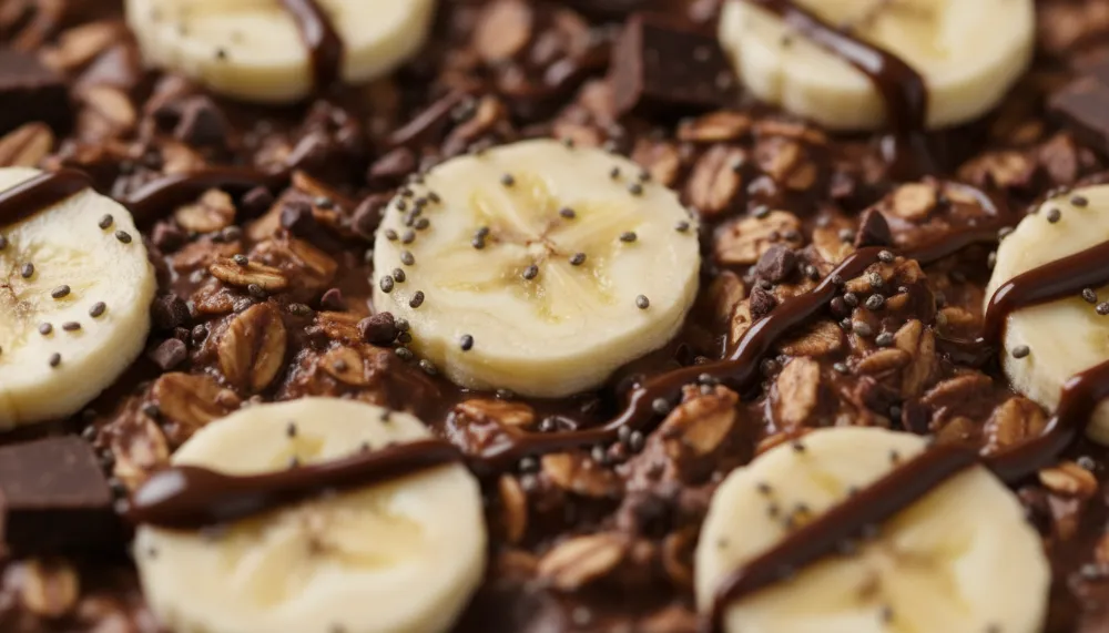Chocolate Banana Overnight Oats 2