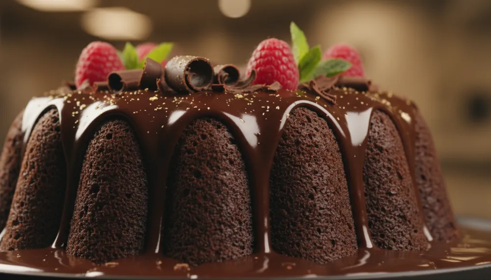 Chocolate Bundt Cake with Ganache — Showstopper Dessert 3 Chocolate Bundt Cake with Ganache — Showstopper Dessert 2