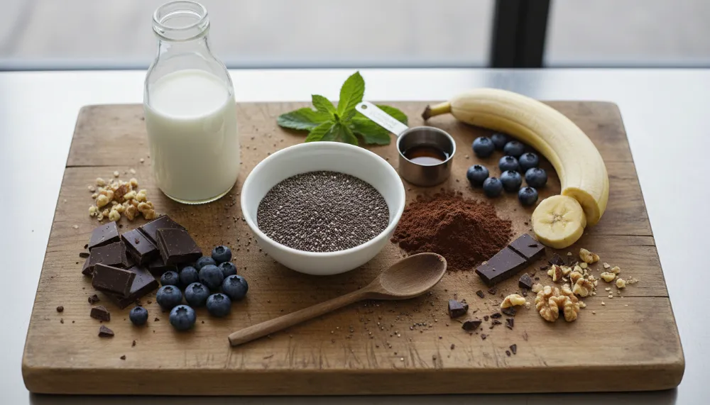 Chocolate Chia Seed Pudding 1