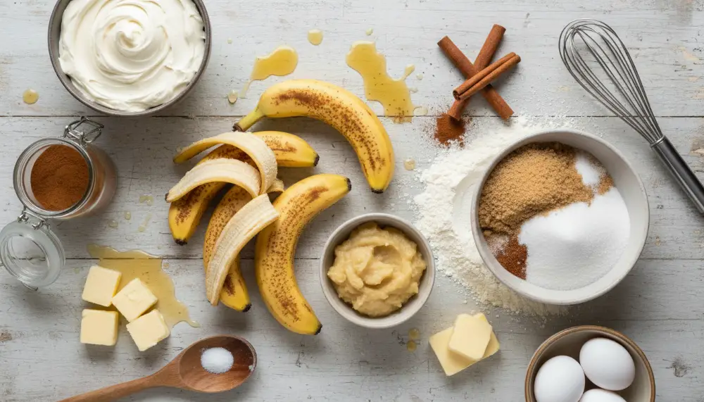 Cinnamon Roll Banana Bread — Two Classics in One 1