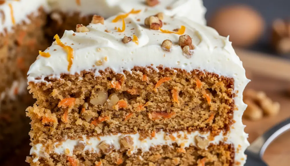 Classic Carrot Cake with Cream Cheese Frosting 2