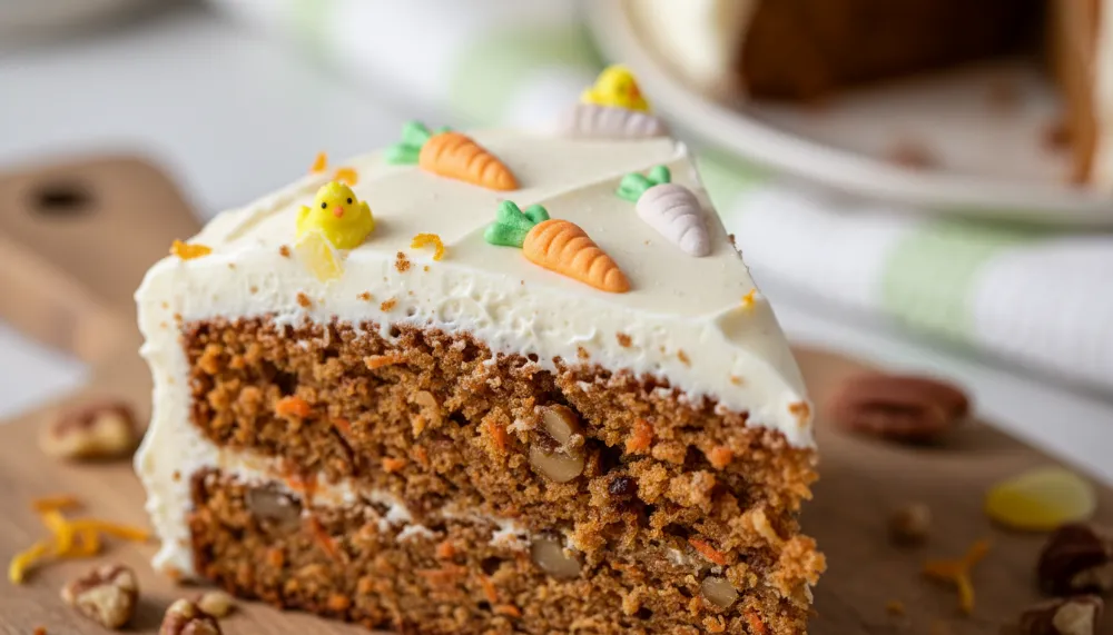 Classic Carrot Cake with Cream Cheese Frosting — Easter 2