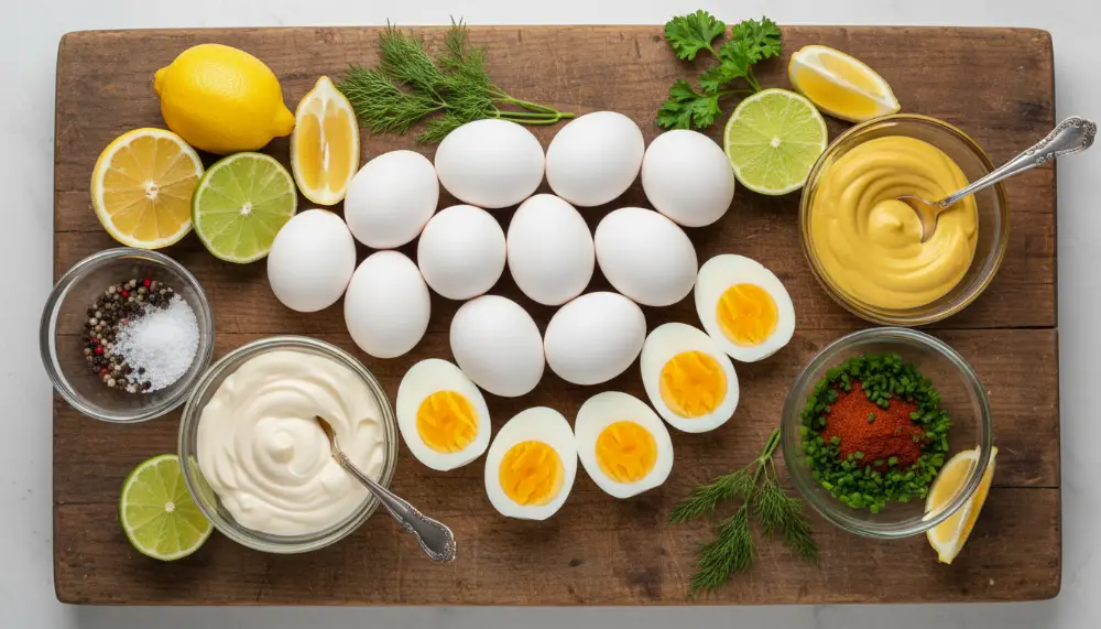 Classic Deviled Eggs — Easter Brunch Essential! 2 Classic Deviled Eggs — Easter Brunch Essential 1