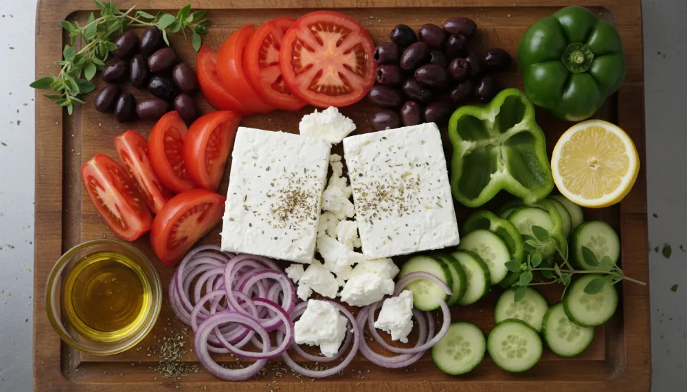 Classic Greek Salad with Feta 1