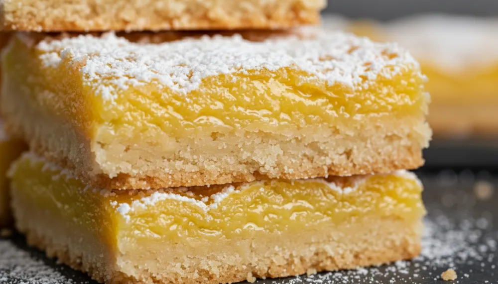 Classic Lemon Bars with Shortbread Crust 2 1