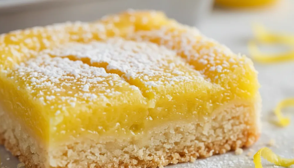 Classic Lemon Bars with Shortbread Crust, Spring Dessert 3 Classic Lemon Bars with Shortbread Crust — Spring Dessert 2