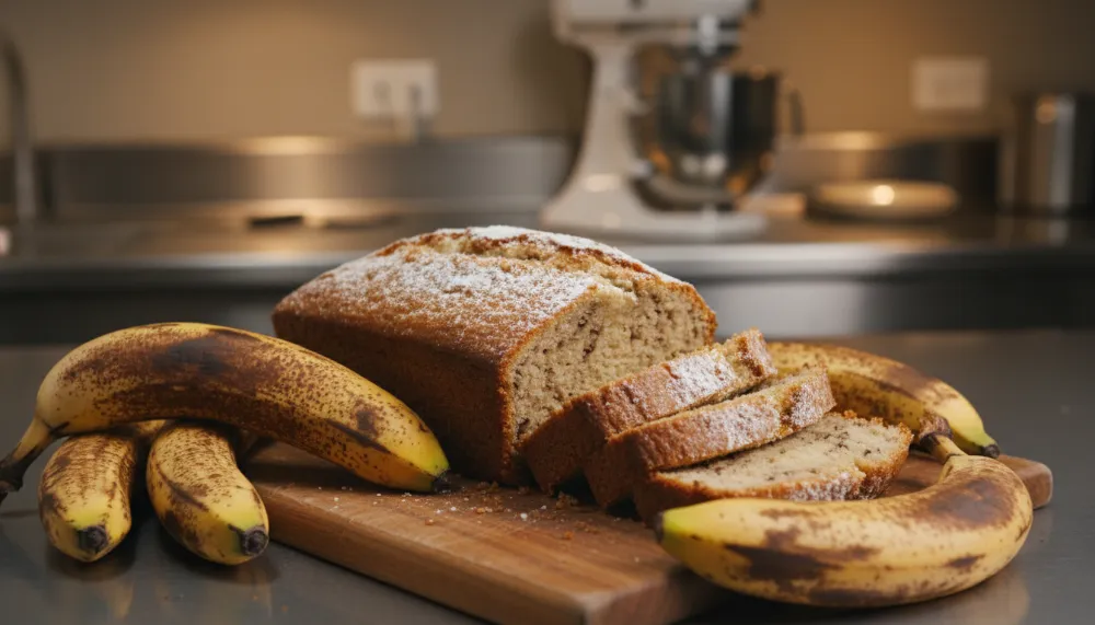 Home 5 Classic Moist Banana Bread — 5 Ripe Bananas Used 0
