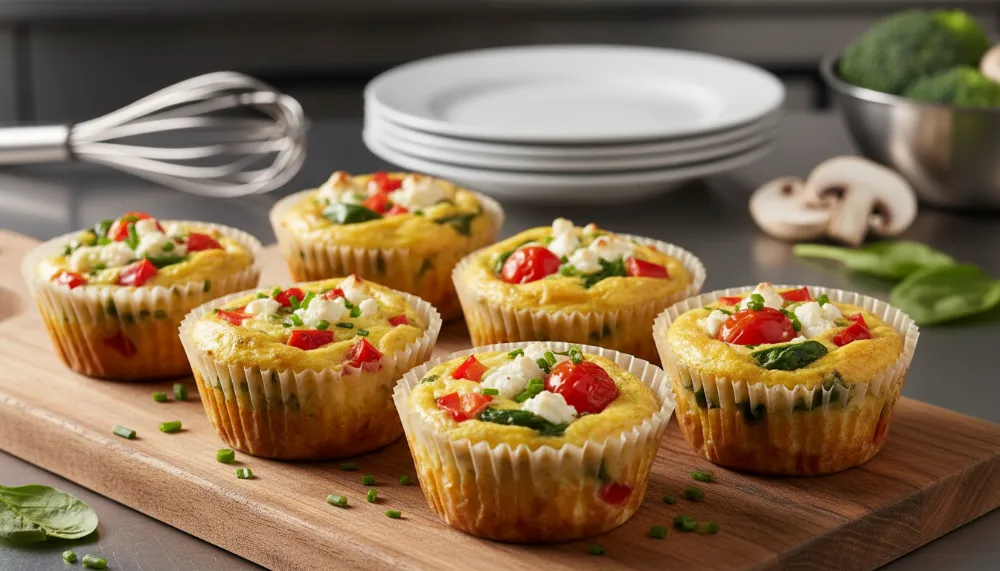 Classic Veggie Egg Muffin Cups 0