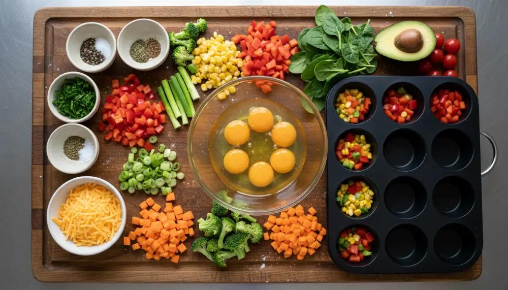 Classic Veggie Egg Muffin Cups 1