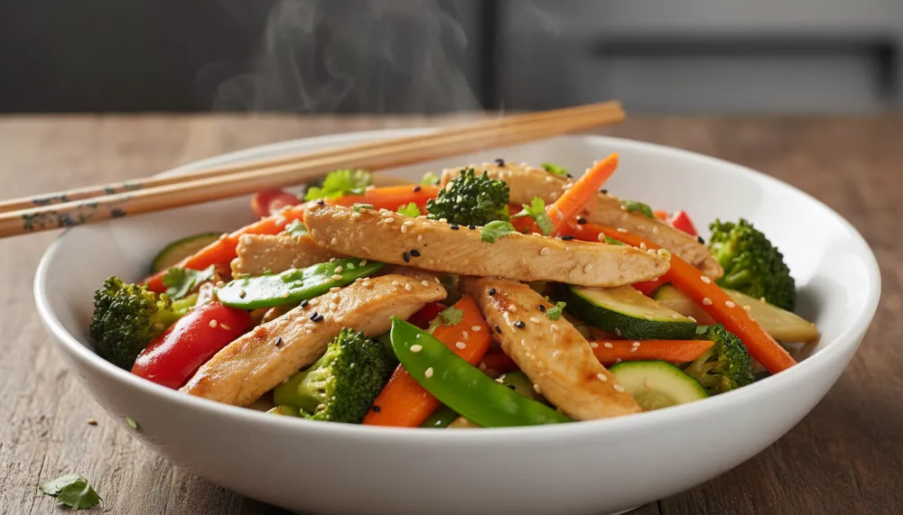 Home 5 Clean Eating Chicken Veggie Stir Fry 0