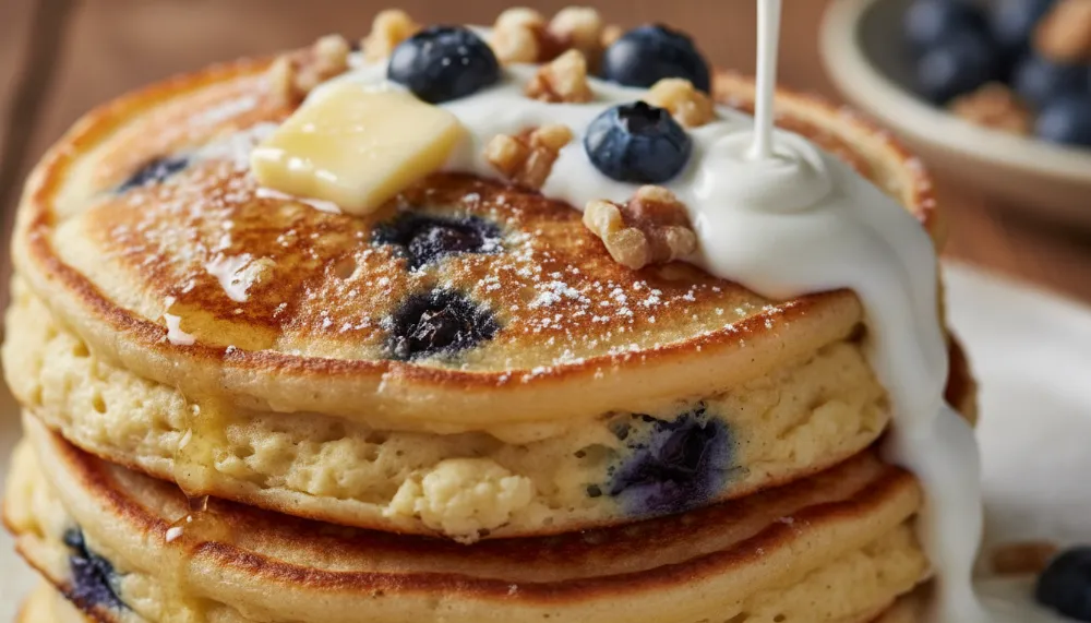 Cottage Cheese Protein Pancakes 2 1