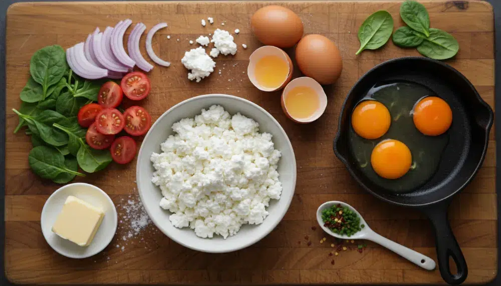 Cottage Cheese Scrambled Eggs — High Protein Breakfast 1