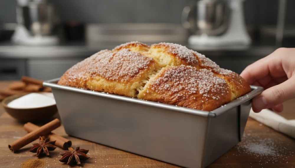 Home 2 Cozy Cinnamon Sugar Donut Bread — Loaf Pan Magic 0