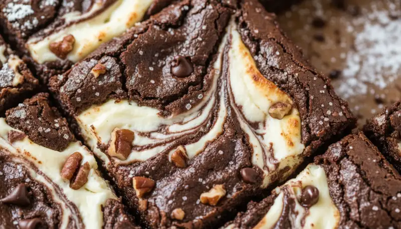 Cream Cheese Swirl Brownies 2