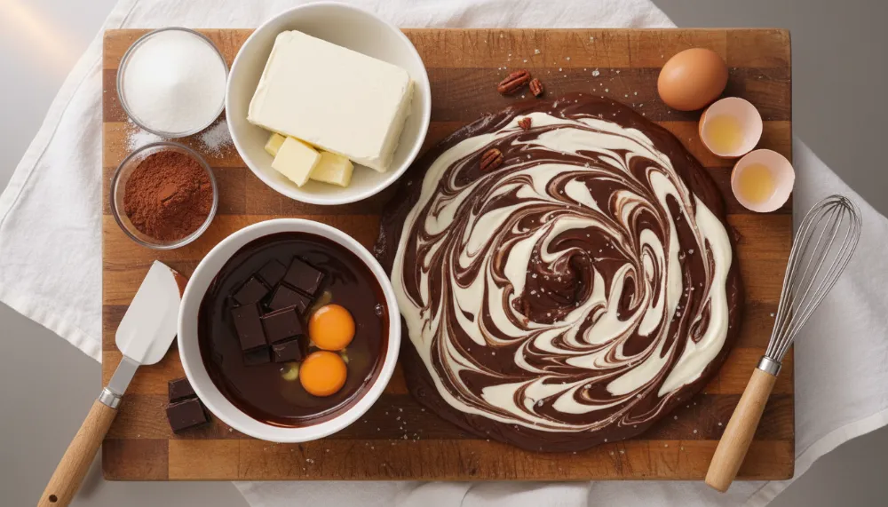 Cream Cheese Swirl Brownies — Gorgeous Marbled Fudge 1 Cream Cheese Swirl Brownies — Gorgeous Marbled Fudge 1