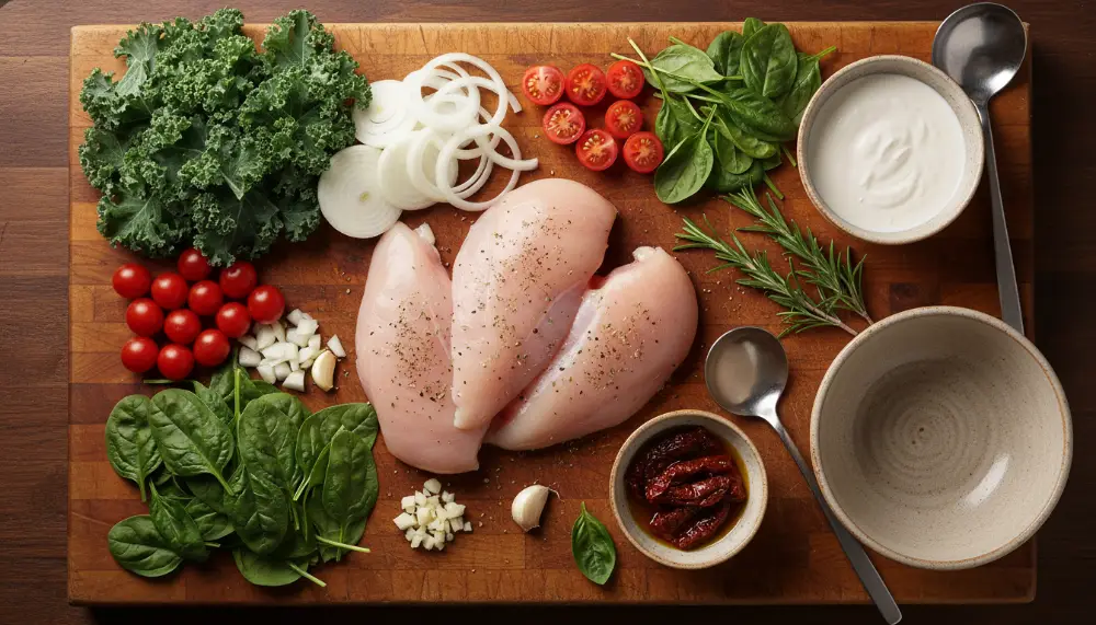 Creamy Tuscan Chicken Soup — Cozy & Hearty 2 Creamy Tuscan Chicken Soup — Cozy Hearty 1