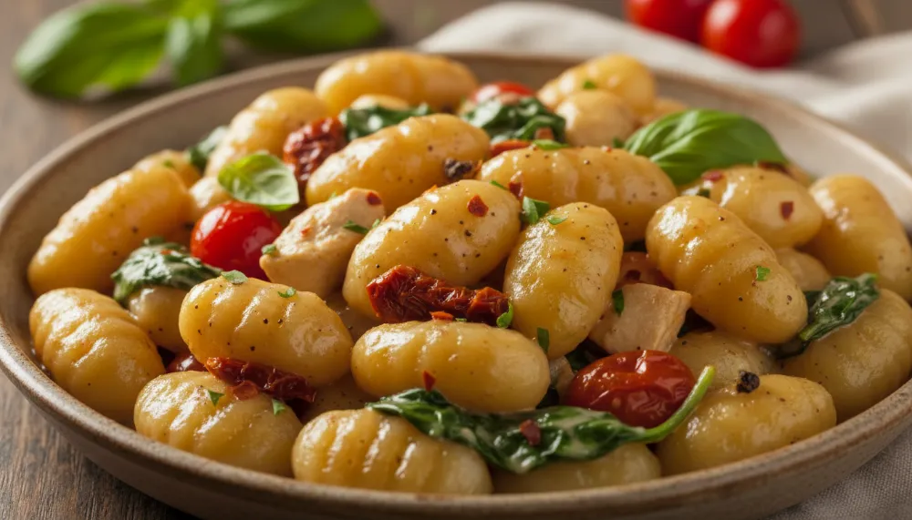 Creamy Tuscan Chicken with Gnocchi 2