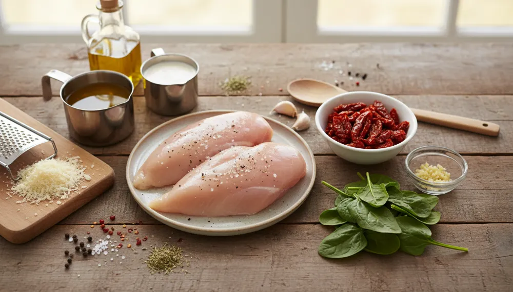 Creamy Tuscan Chicken with Spinach Sun-Dried Tomatoes: The Ultimate Restaurant-Quality Guide 2 Creamy Tuscan Chicken with Spinach Sun Dried Tomatoes 1