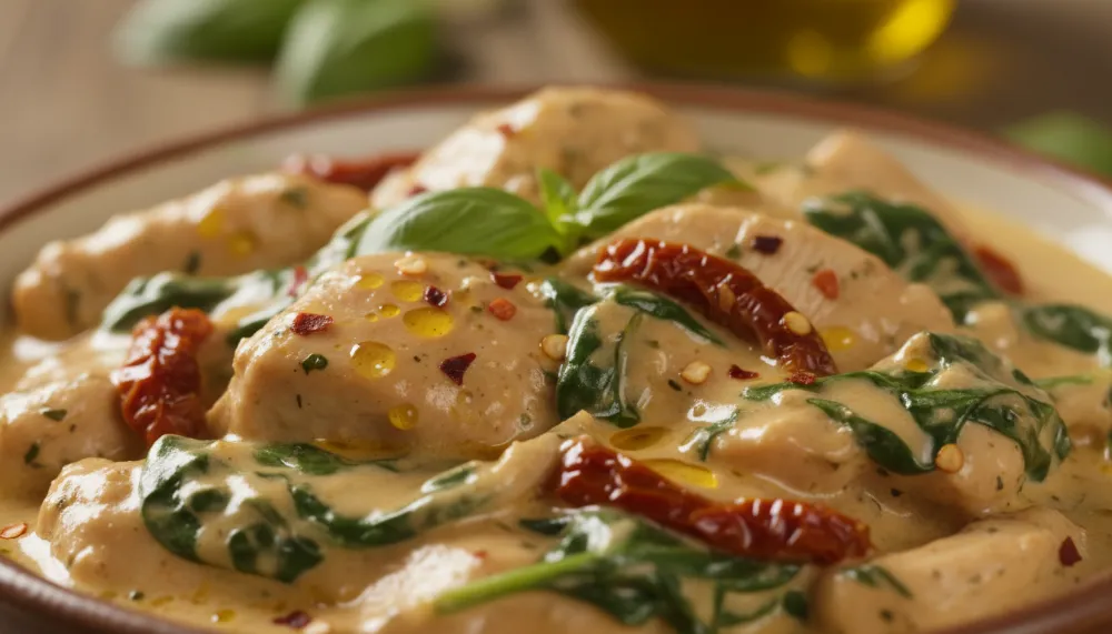 Creamy Tuscan Chicken with Spinach Sun-Dried Tomatoes: The Ultimate Restaurant-Quality Guide 3 Creamy Tuscan Chicken with Spinach Sun Dried Tomatoes 2