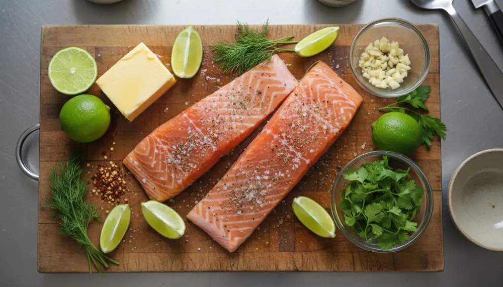Crispy Lime Butter Salmon 1