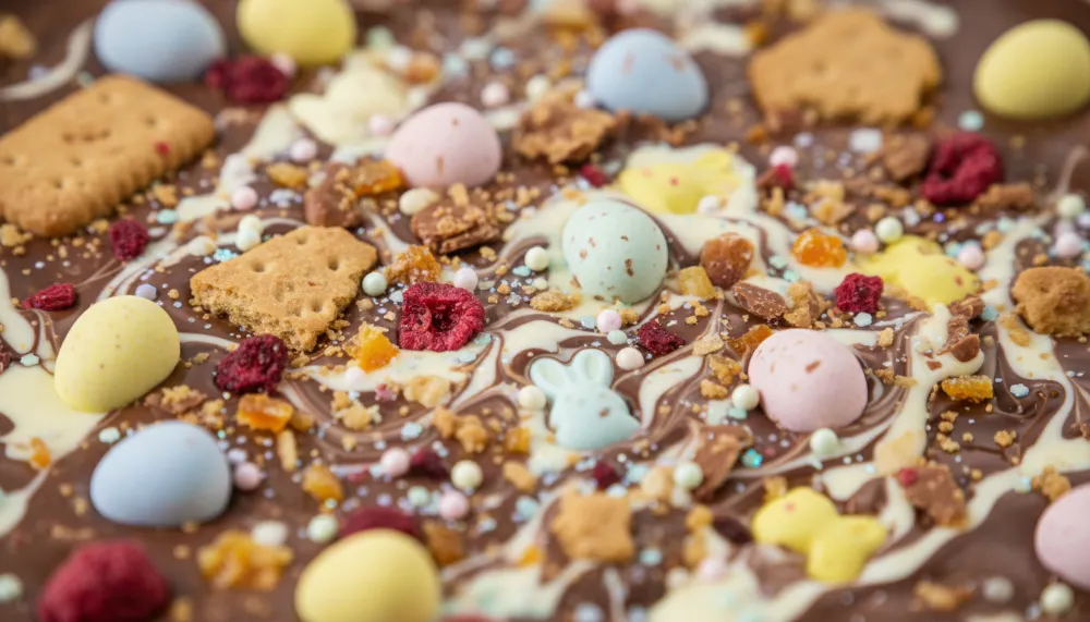 Easter Chocolate Bark — Easy No Bake Treat 1