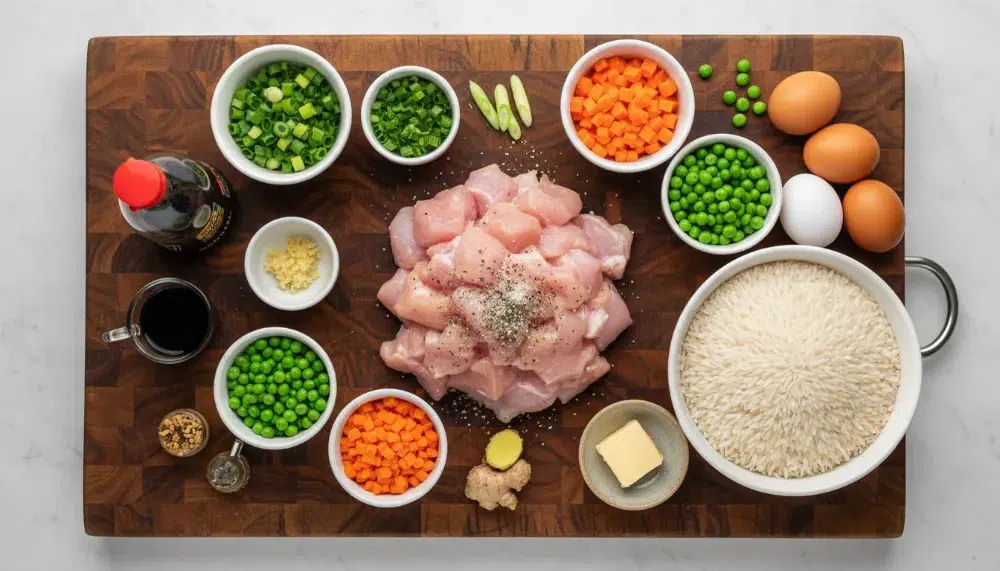 Easy Chicken Fried Rice - The BEST 2 Easy Chicken Fried Rice The BEST 1