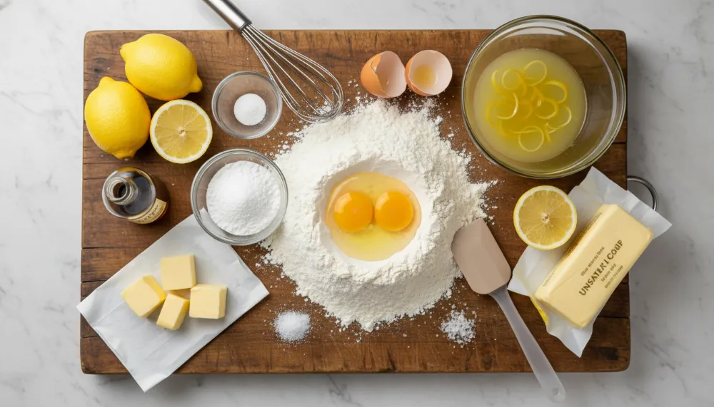 Easy Lemon Loaf Cake 1