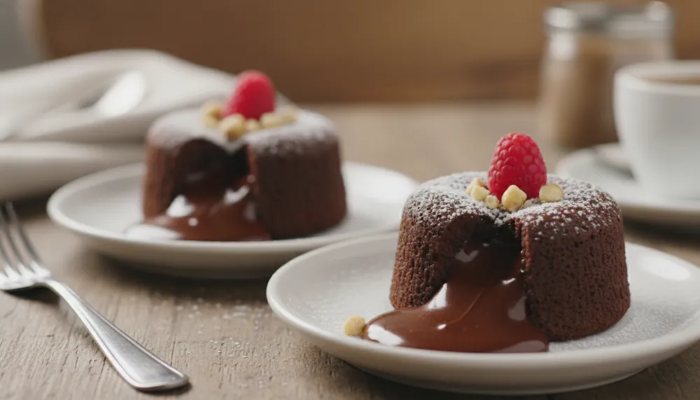 GF Chocolate Lava Cakes 2