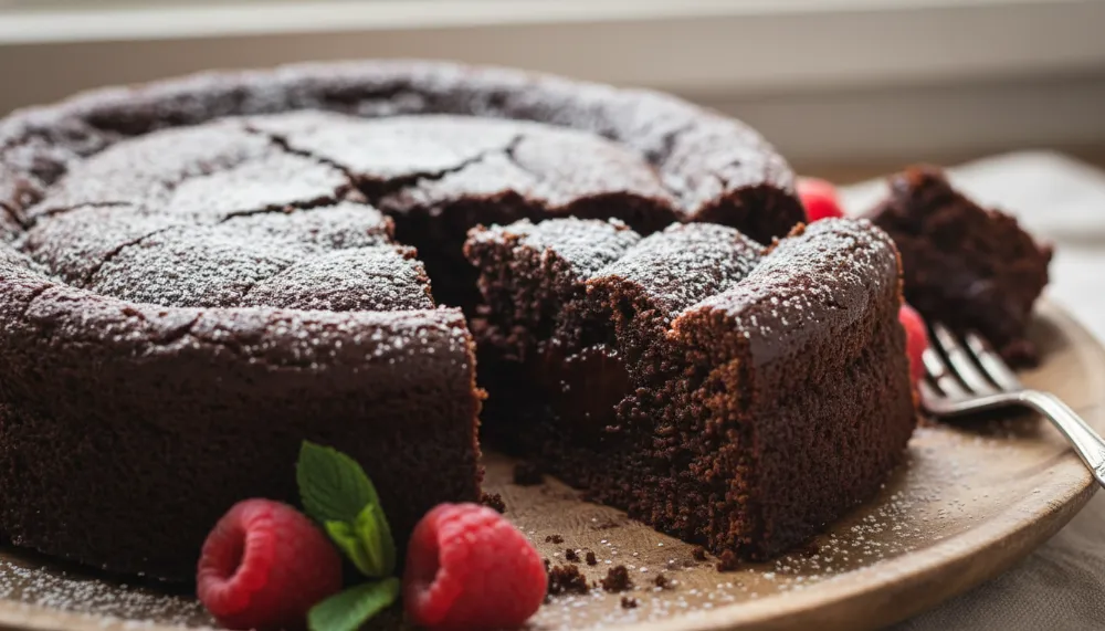 GF Flourless Chocolate Cake 2
