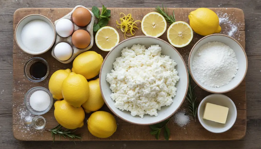 GF Lemon Ricotta Cake 1