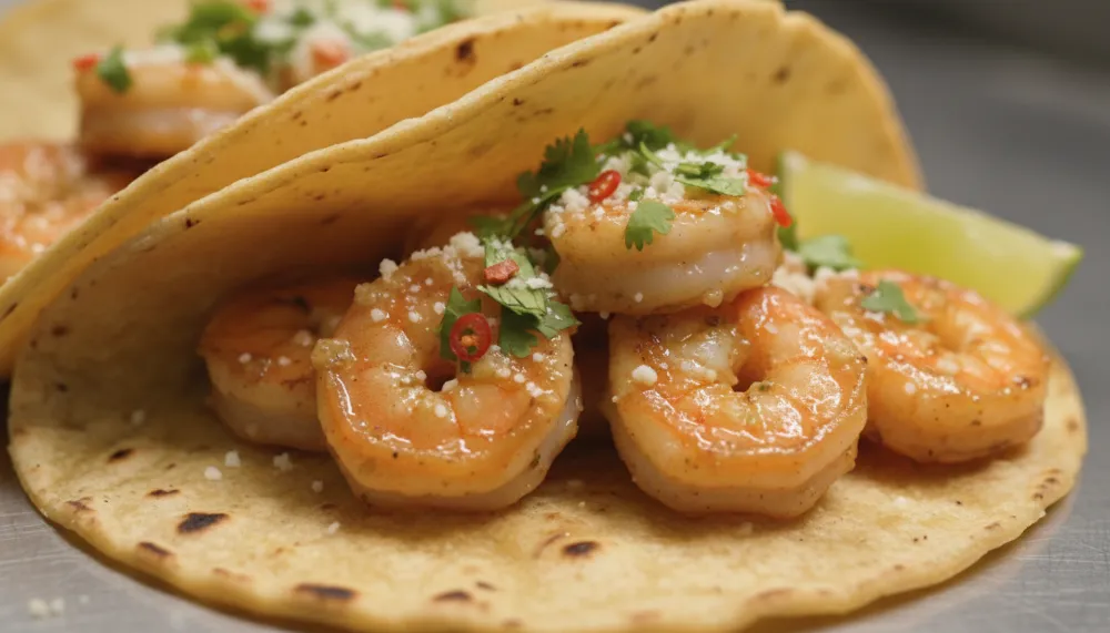 Garlic Butter Shrimp Tacos 2