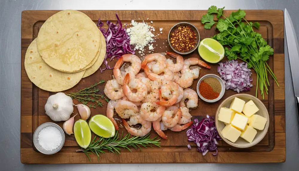 Garlic Butter Shrimp Tacos — Taco Tuesday Favorite 1